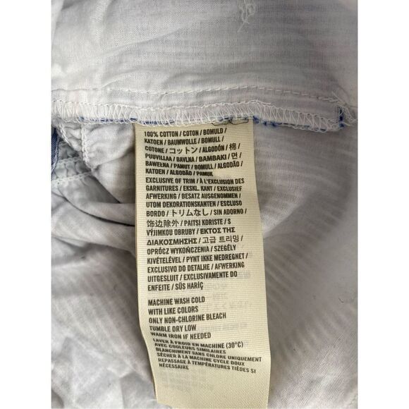 Abercrombie & Fitch Blouse Tank Button Up Womens Size Large - Picture 5 of 5